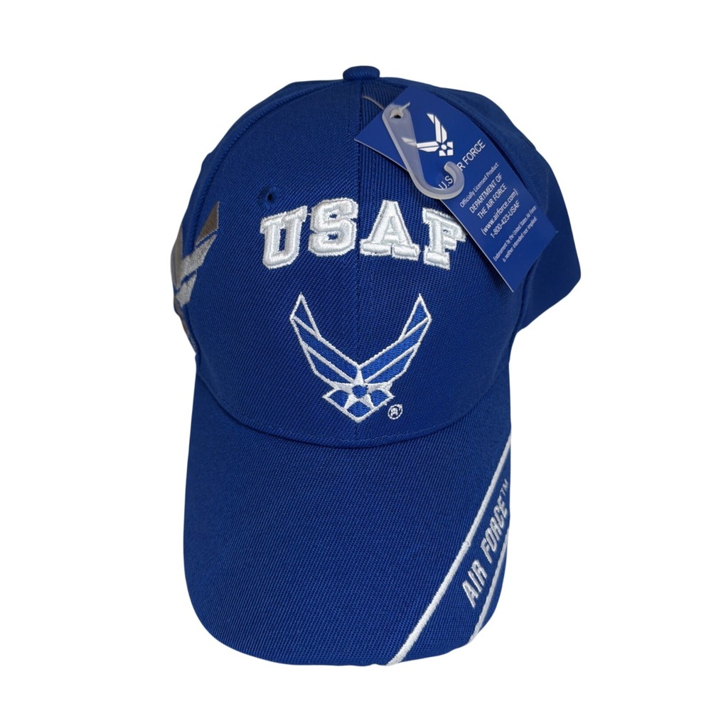 U.S. ‎ Air Force Blue Baseball Hat Cap One size fits Most Blue NWT